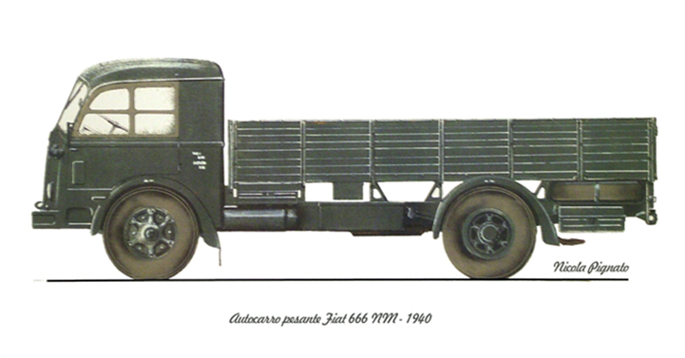Autocarro Fiat 666 MN - 1940